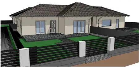 Eladó új építésű ikerház, Újhartyán 4 szoba 98 m² 69.99 M Ft